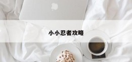 小小忍者攻略