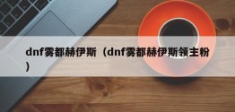 dnf雾都赫伊斯（dnf雾都赫伊斯领主粉）