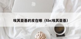 埃其亚基的皮在哪（tbc埃其亚基）