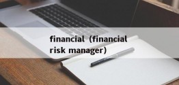 financial（financial risk manager）