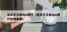 巫妖王之怒dps排行（巫妖王之怒dps排行在哪里看）